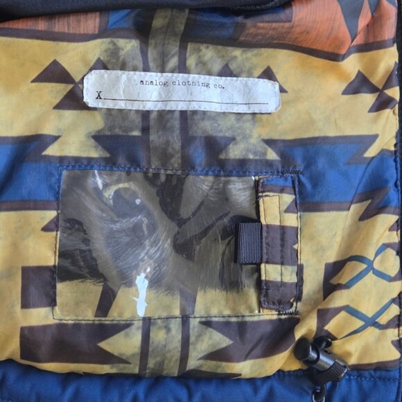 Analog Blue and Black Ski/Snowboading Jacket - Picture 9 of 14